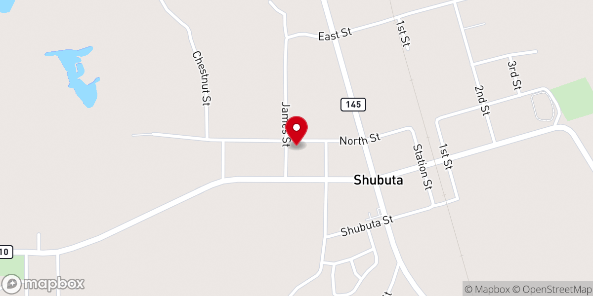 Map showing location of New Mt Zion Untd Methodist Church