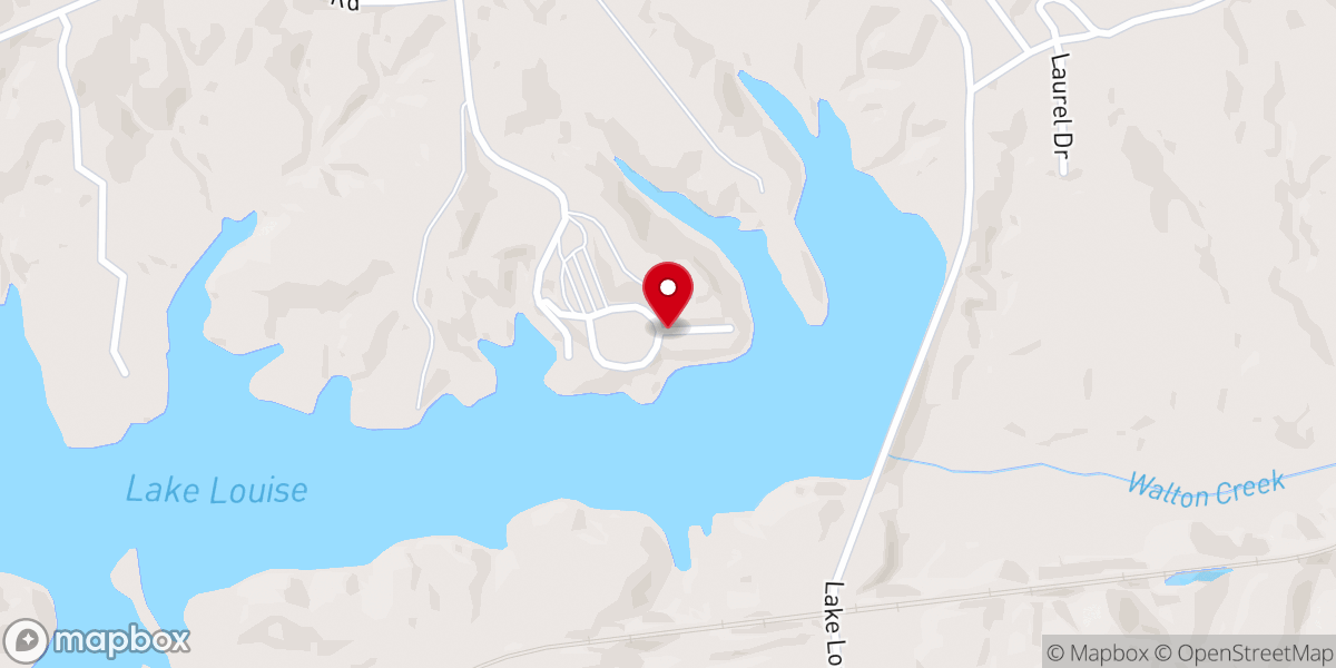 Map showing location of Pine Cove Springs
