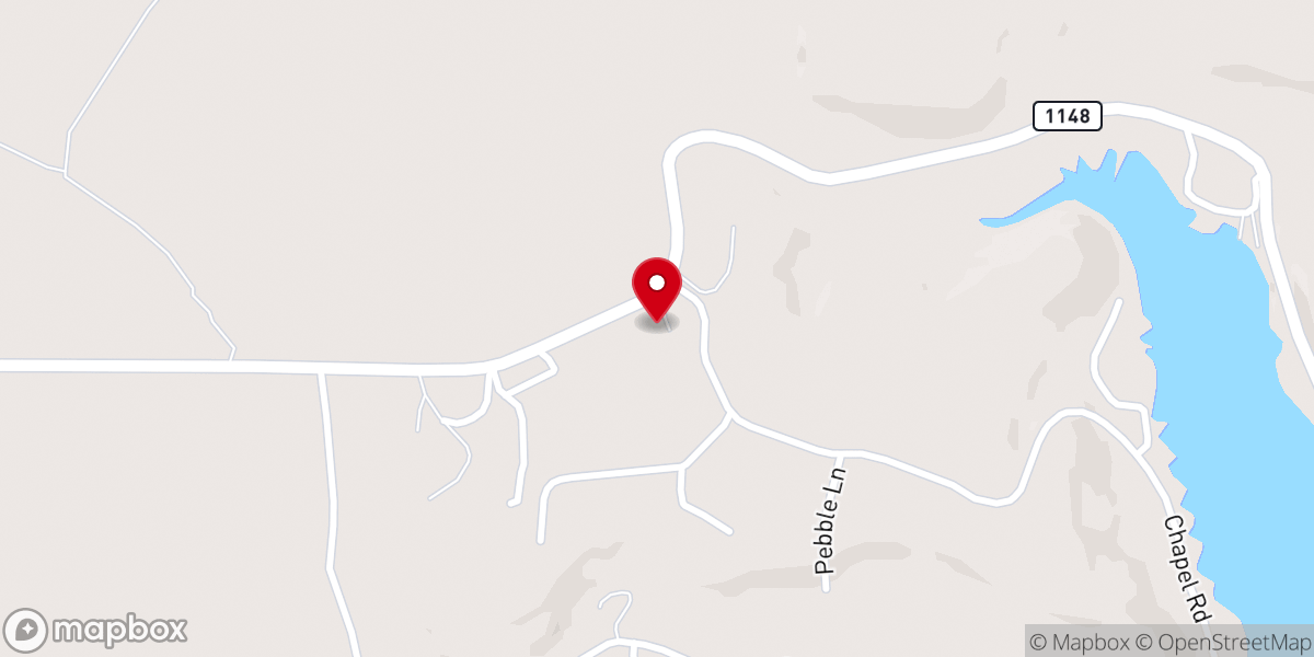 Map showing location of Westlake Chapel