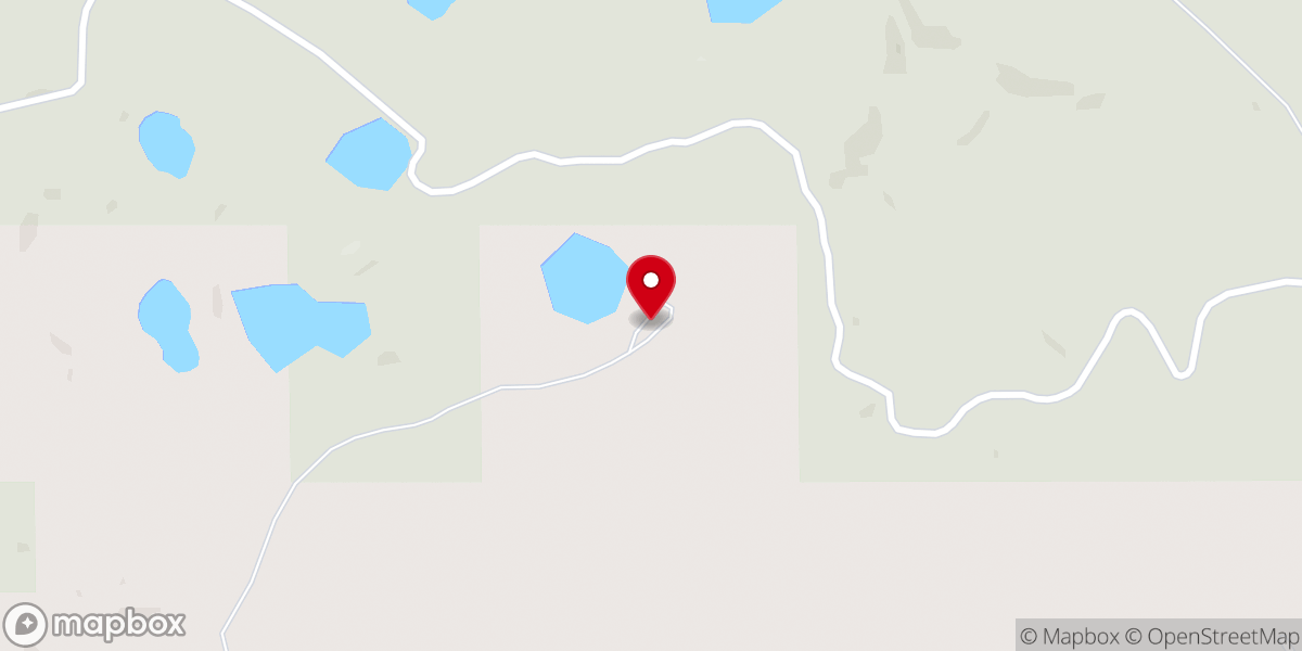 Map showing location of New Life Camp