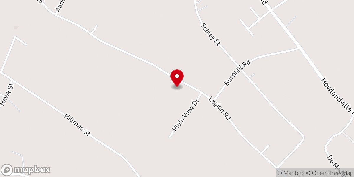 Map showing location of World Changers Outreach Ministry