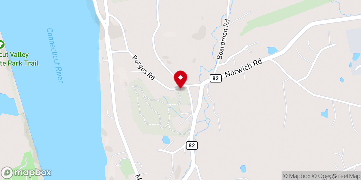 Map showing location of Duncan Preserve