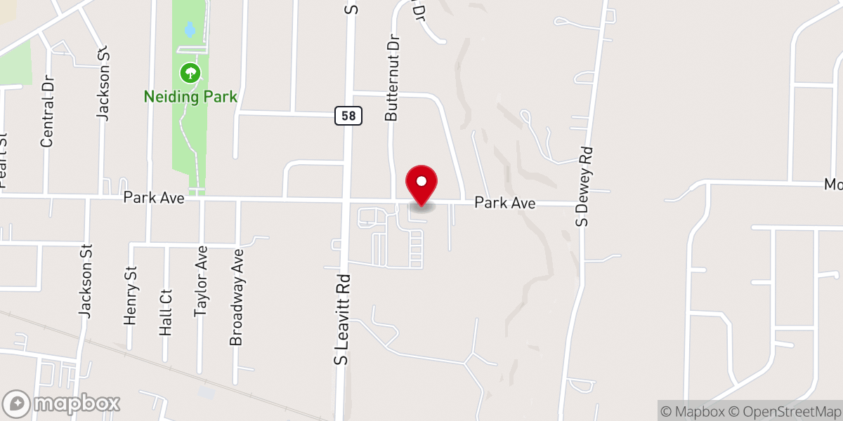 Map showing location of Freedom House Church Inc