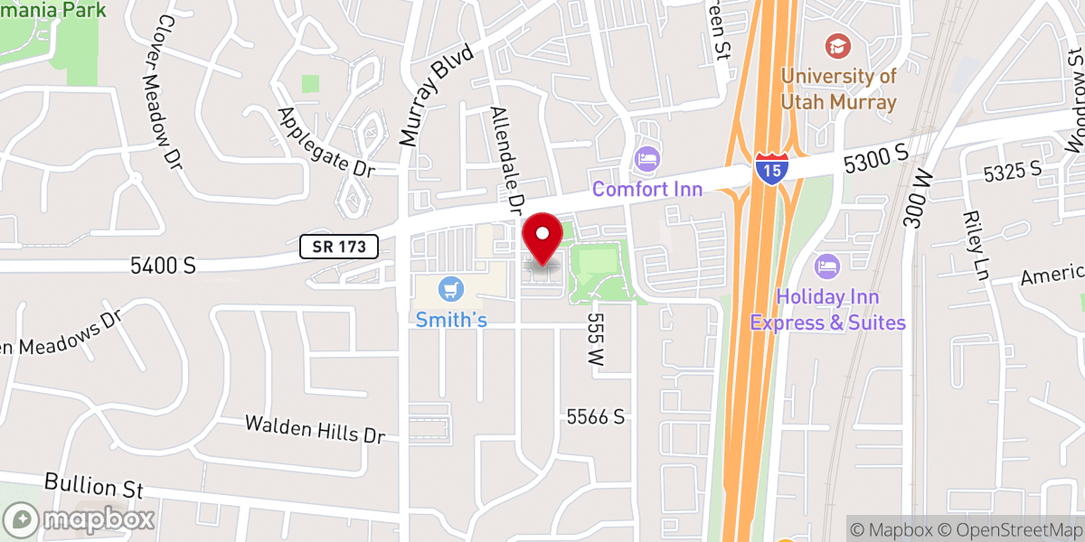 Map showing location of Thai/Lao LDS Ward