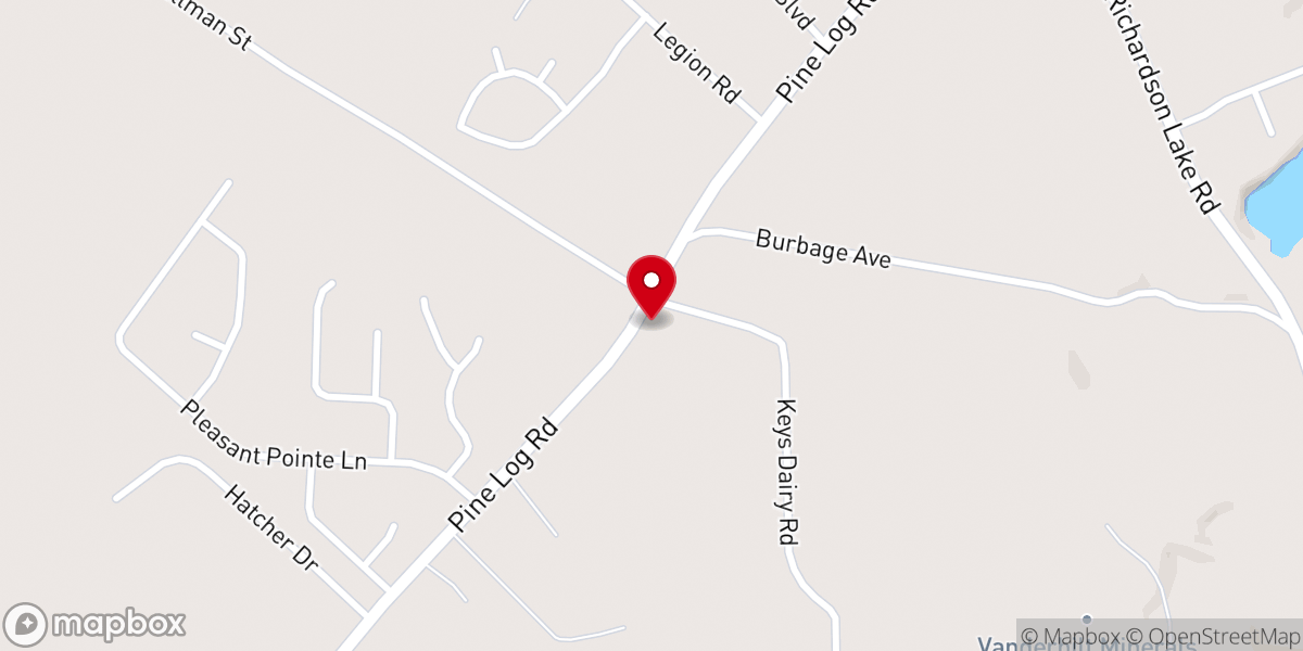 Map showing location of Impact Ministries Cowboy Church