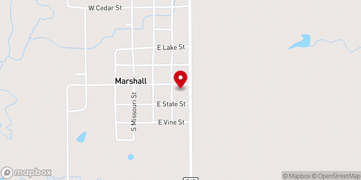 Map showing location of Gospel Lighthouse Assembly