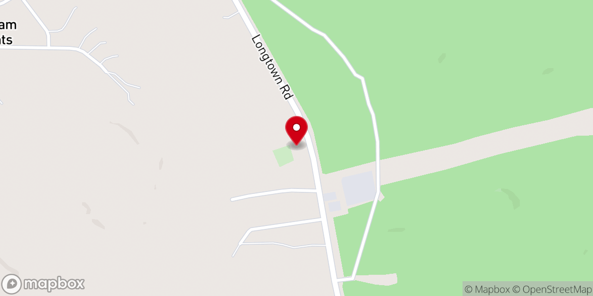 Map showing location of Saint Matthews Methodist Episcopal Church
