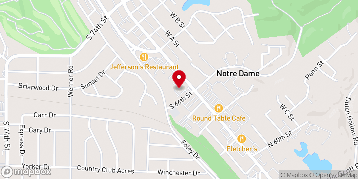 Map showing location of God’s House Of Deliverance COGICC
