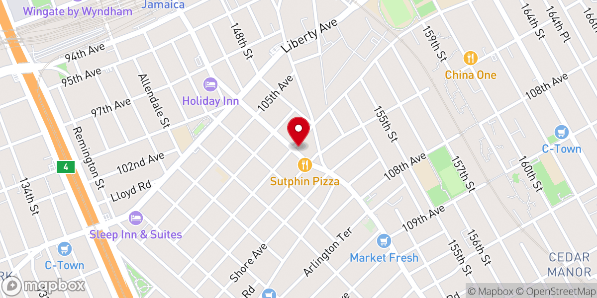 Map showing location of Redemption Praise Temple SDA Church