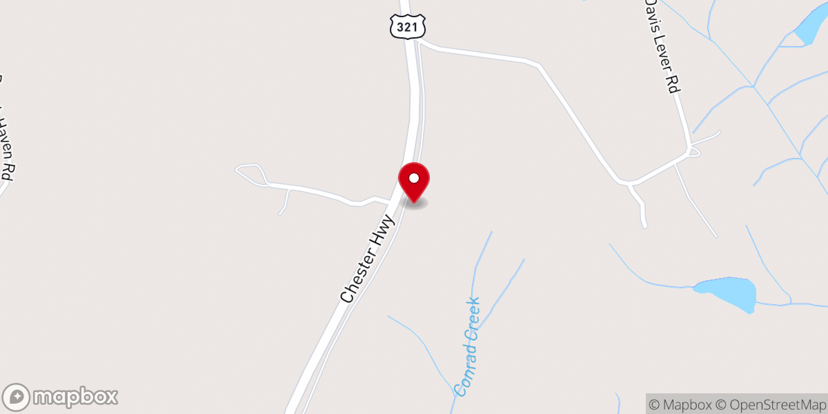 Map showing location of Mt Do-Well Baptist Church