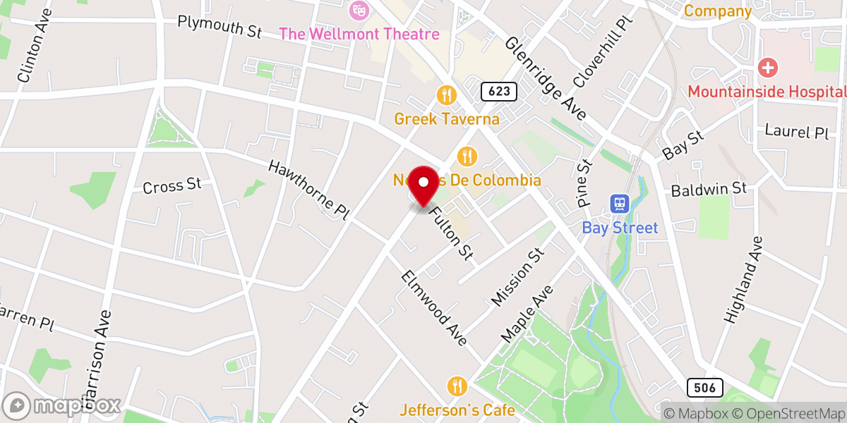 Map showing location of The Mark: St Mark's United Methodist Church