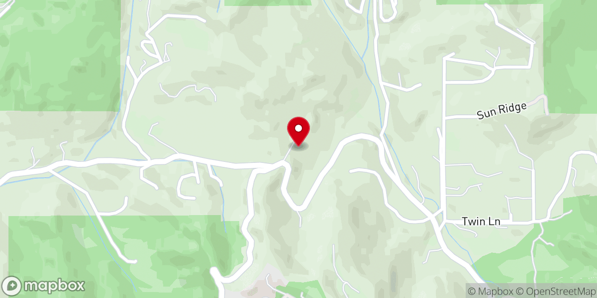Map showing location of St. Clare's Retreat Center