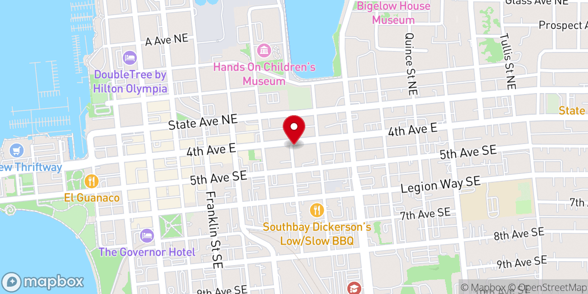 Map showing location of Bethel Christian World Outreach Ministries