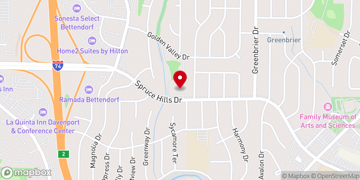 Map showing location of Emergeqc Inc