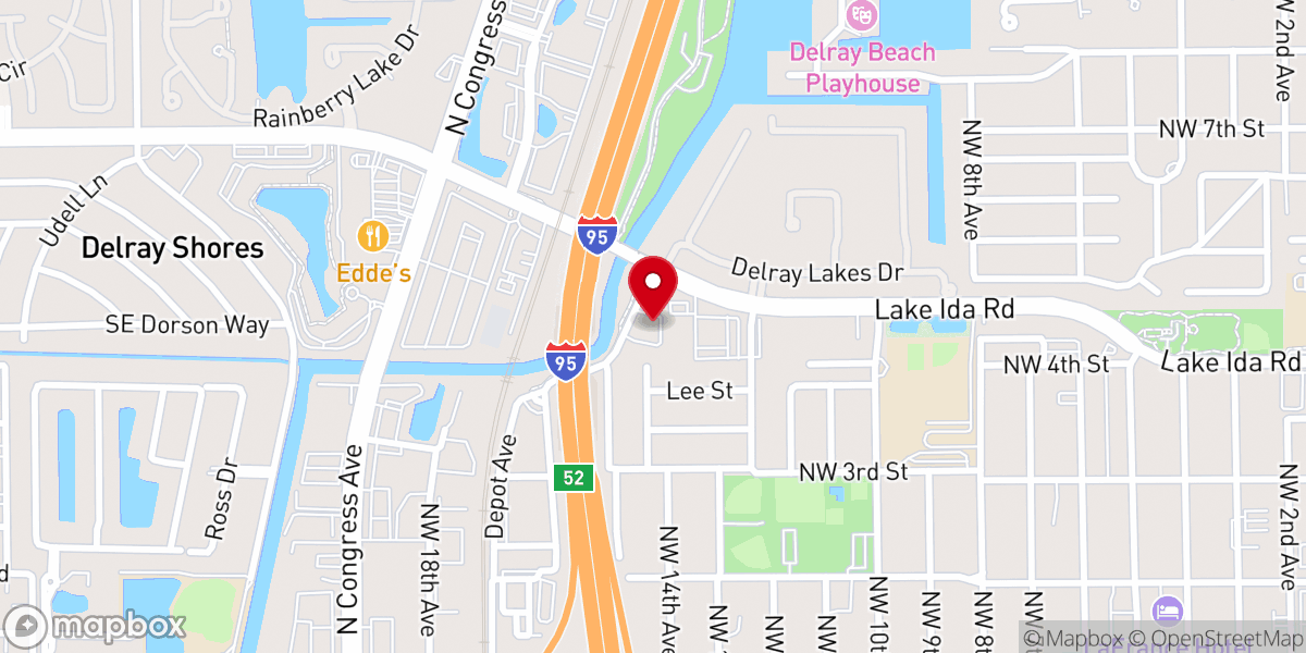Map showing location of Supernatural Outreach Ministry