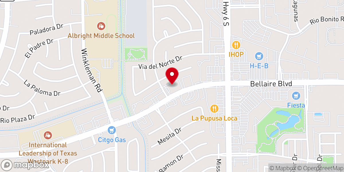 Map showing location of Iglesia Pentecostal Unida Hispana #16