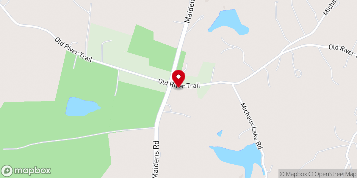 Map showing location of Michaux-St. James Foundation