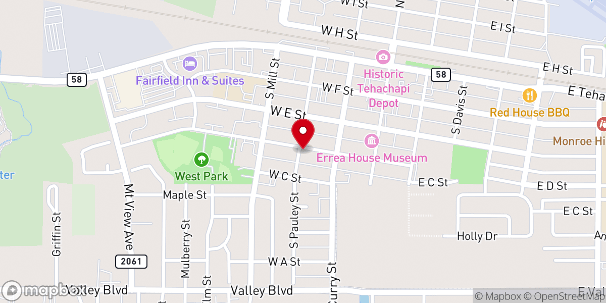Map showing location of Mision Asamblea de Dios