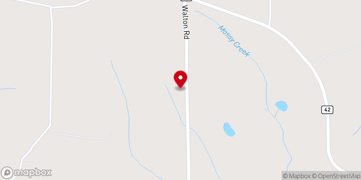 Map showing location of Evangelistic Chapel