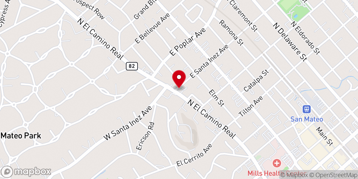 Map showing location of Peninsula Community Alliance Church