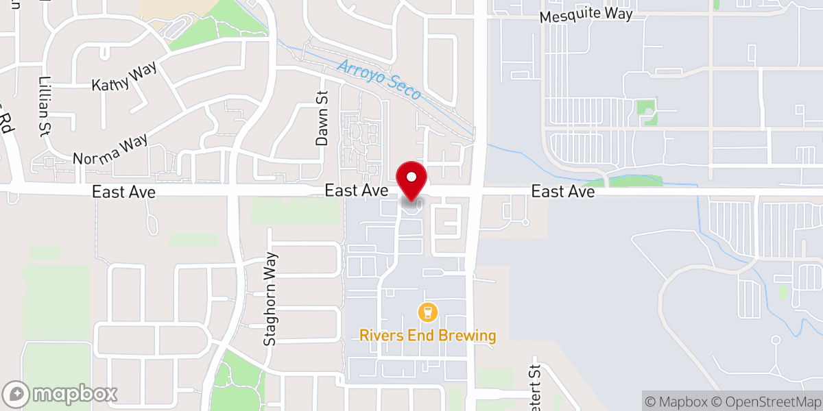 Map showing location of Livermore Church of Christ