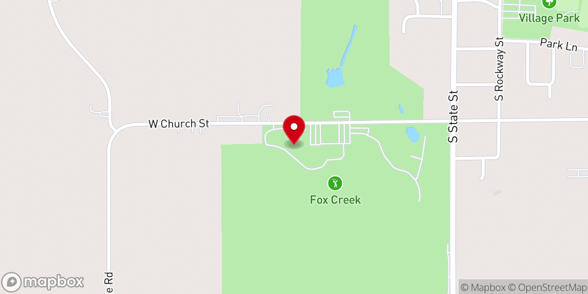 Map showing location of Fairway Inn & Suites