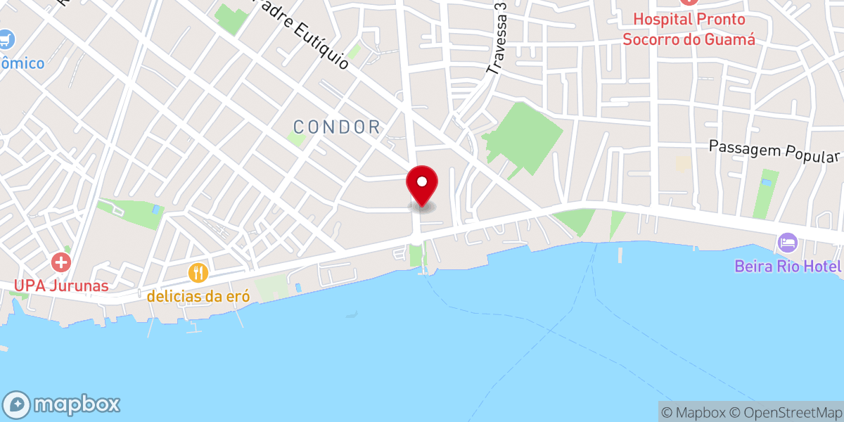 Map showing location of Paróquia Santuário São Judas Tadeu