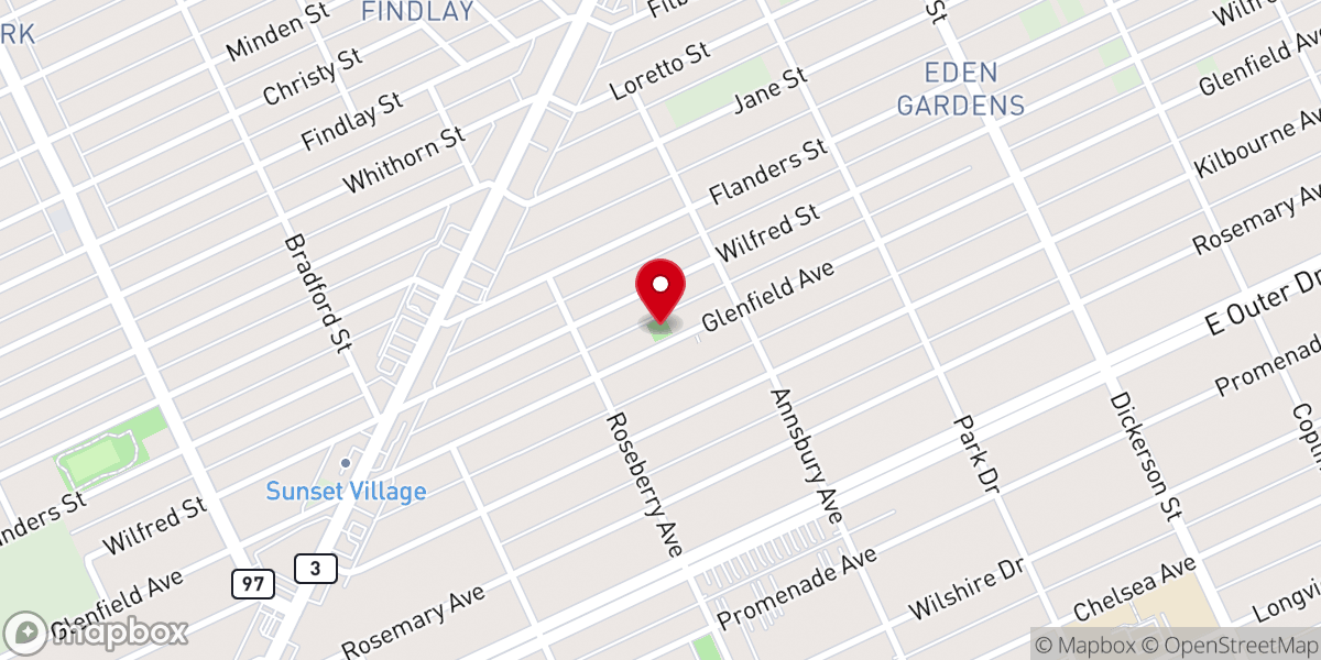 Map showing location of Detroit Garden Initiative