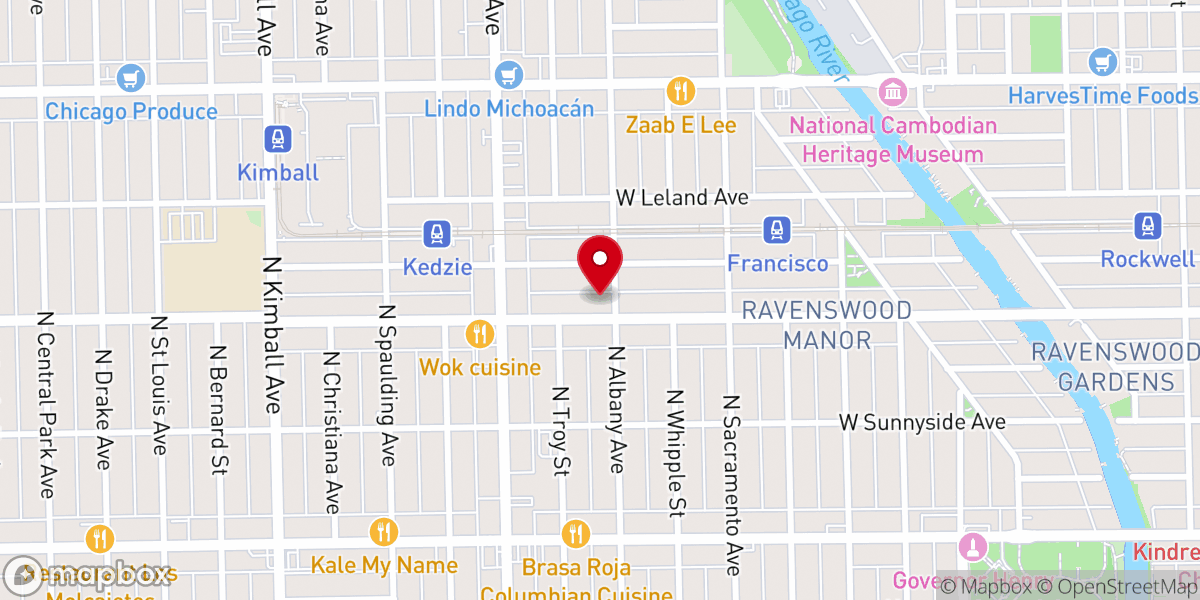 Map showing location of Renewed Hope United Methodist Church