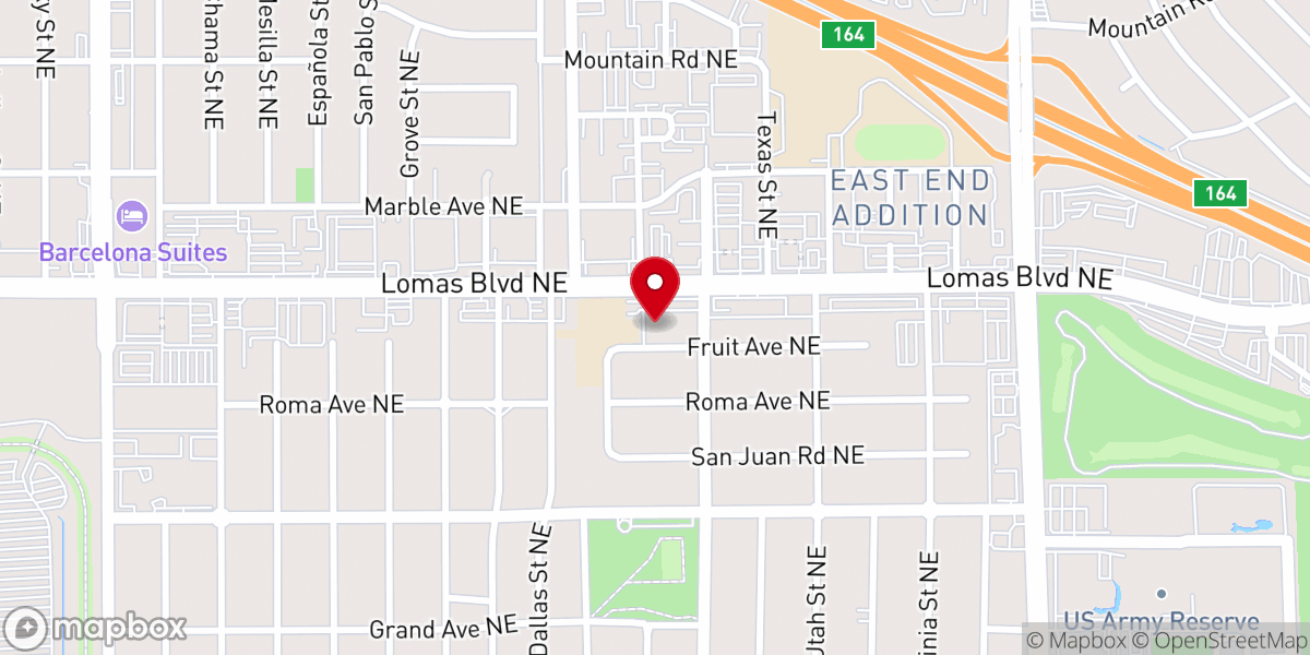 Map showing location of Our Lady of the Assumption Catholic Church