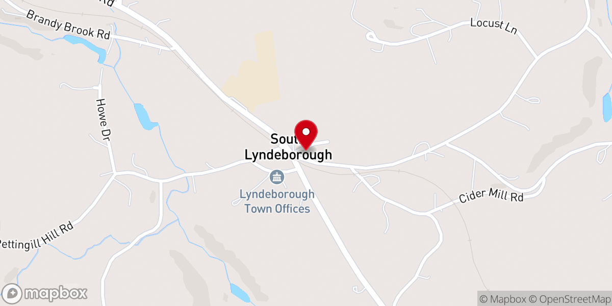 Map showing location of New Covenant Bible Church