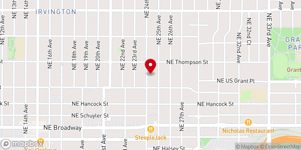Map showing location of MDS Nonprofit Corporation