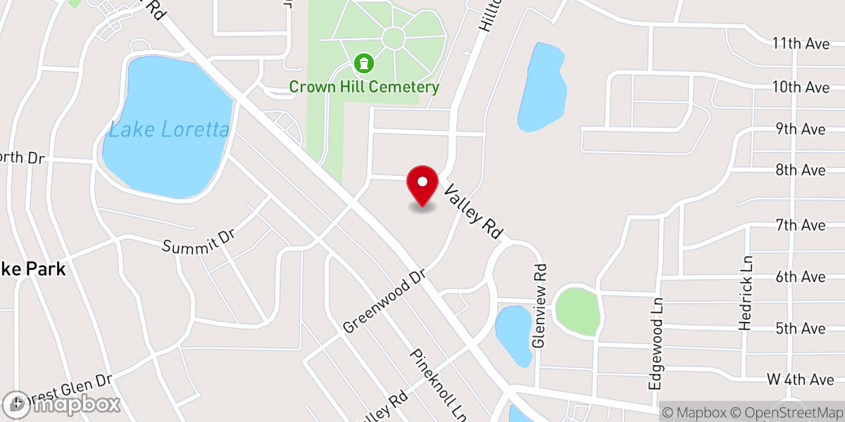 Map showing location of Shackleford House