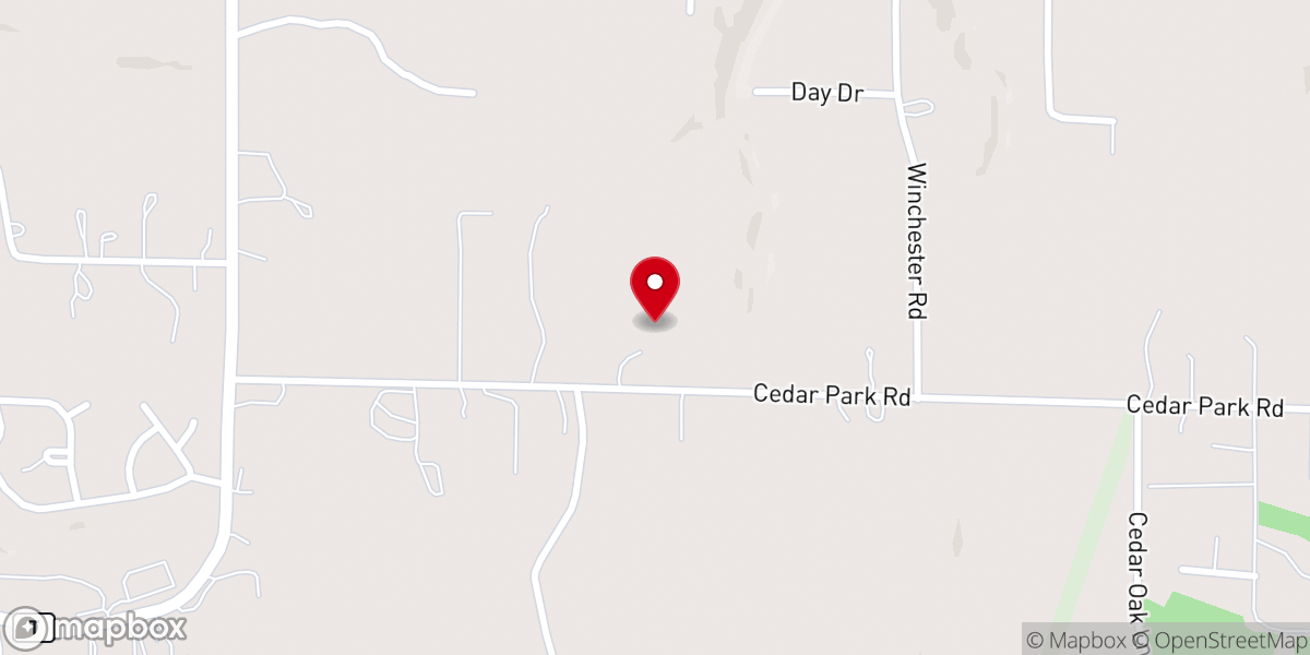 Map showing location of Fellowship At Cross Creek