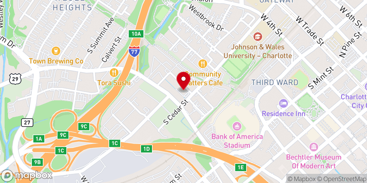 Map showing location of Jeannetta Renee Girls Talk