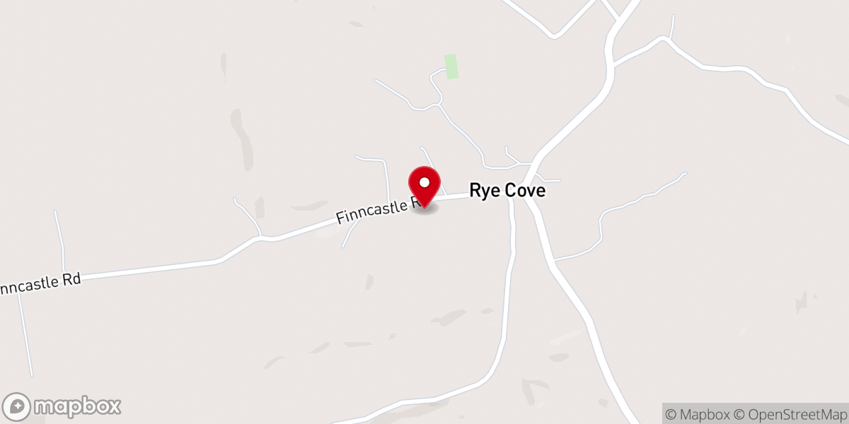 Map showing location of Cartertown Church