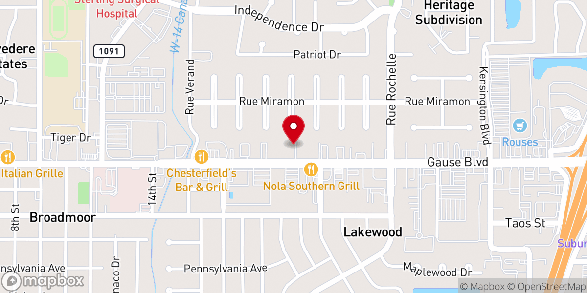 Map showing location of Bethesda Ministries Inc