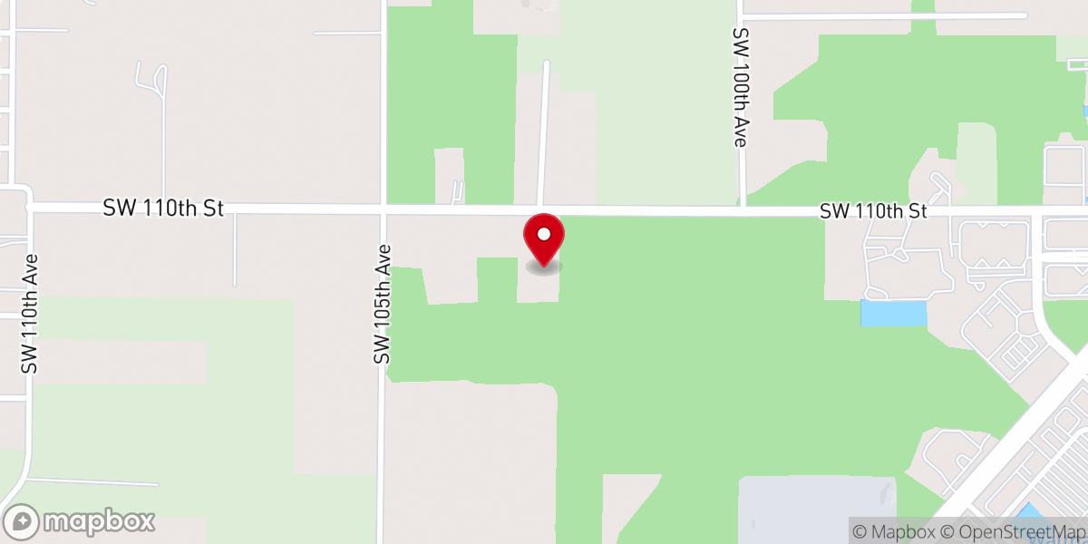 Map showing location of Timber Ridge Community Church of Ocala