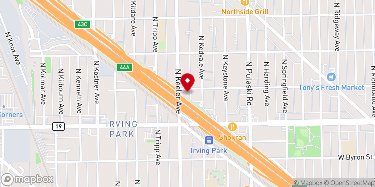 Map showing location of Mission Hills Africa Ministry