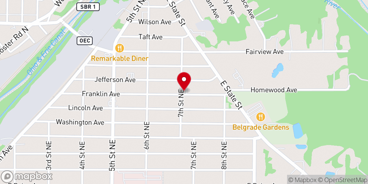 Map showing location of BeTheChurch Ministry