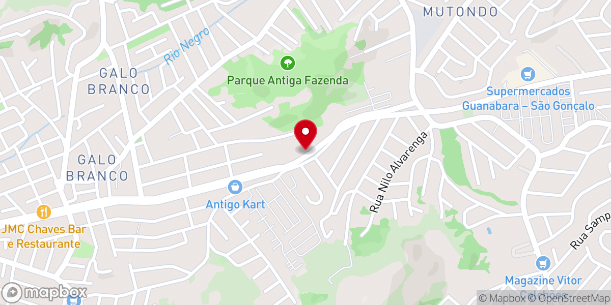 Map showing location of Igreja Pentecostal Vivendo Pela Fé