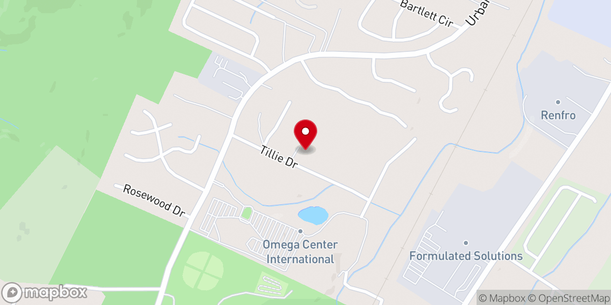 Map showing location of Church of God Foundation Inc