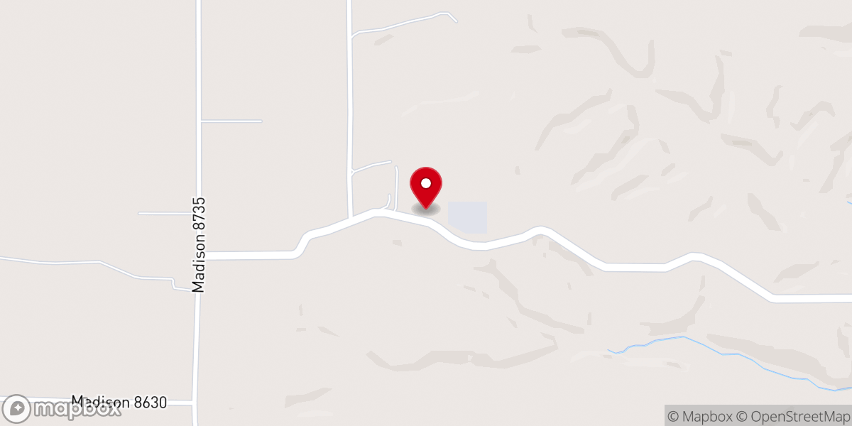 Map showing location of Upper Smyrna Full Gospel Church