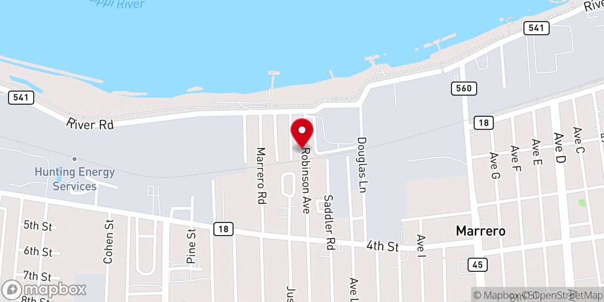 Map showing location of Saint Joseph Missionary Baptist Church - Food Distribution Center