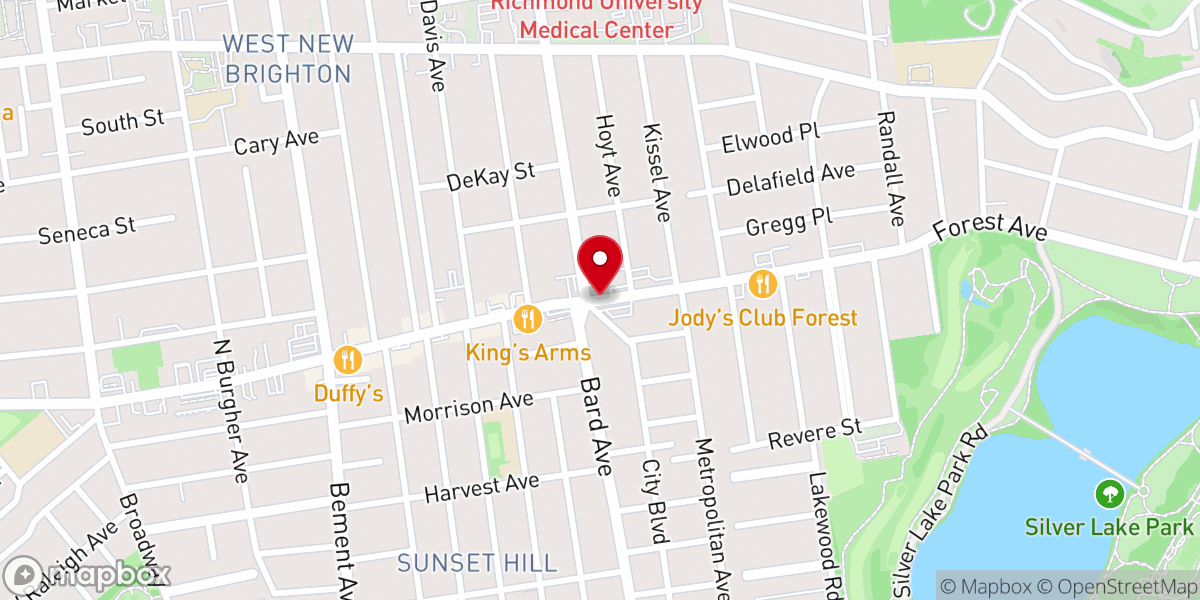 Map showing location of Freedom In God Church