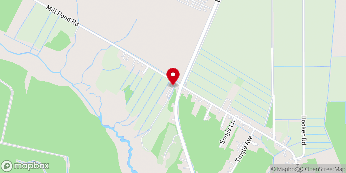 Map showing location of Pamlico Lighthouse Farm Ministries