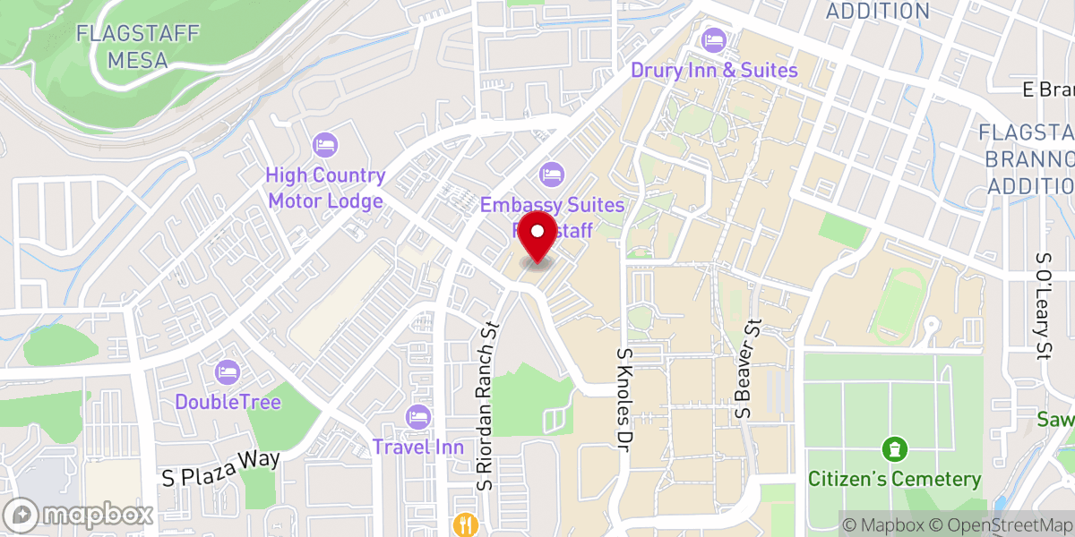 Map showing location of Lutheran Campus Ministry
