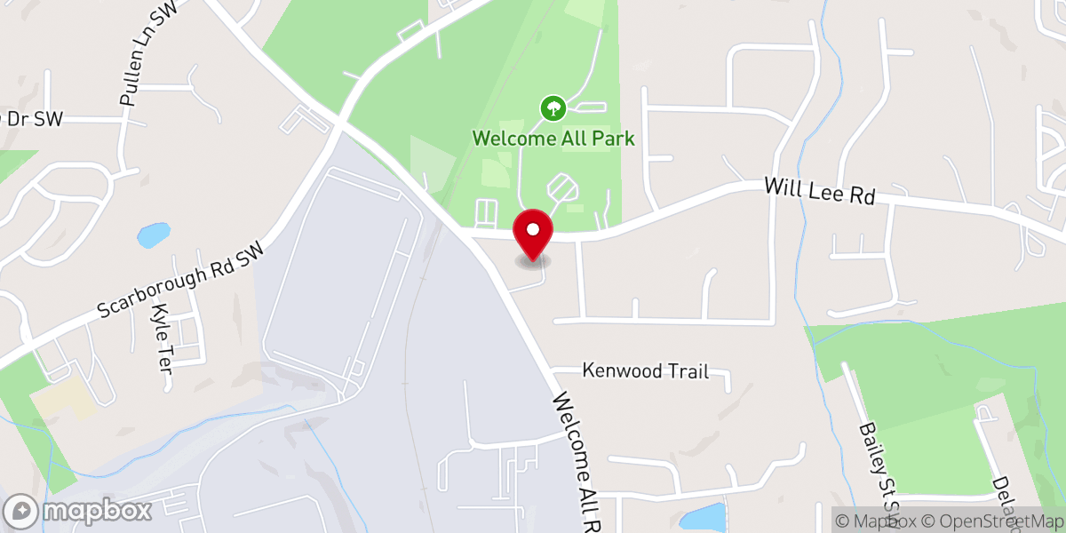 Map showing location of Kingdom Impact Evangelistic Ministries Inc