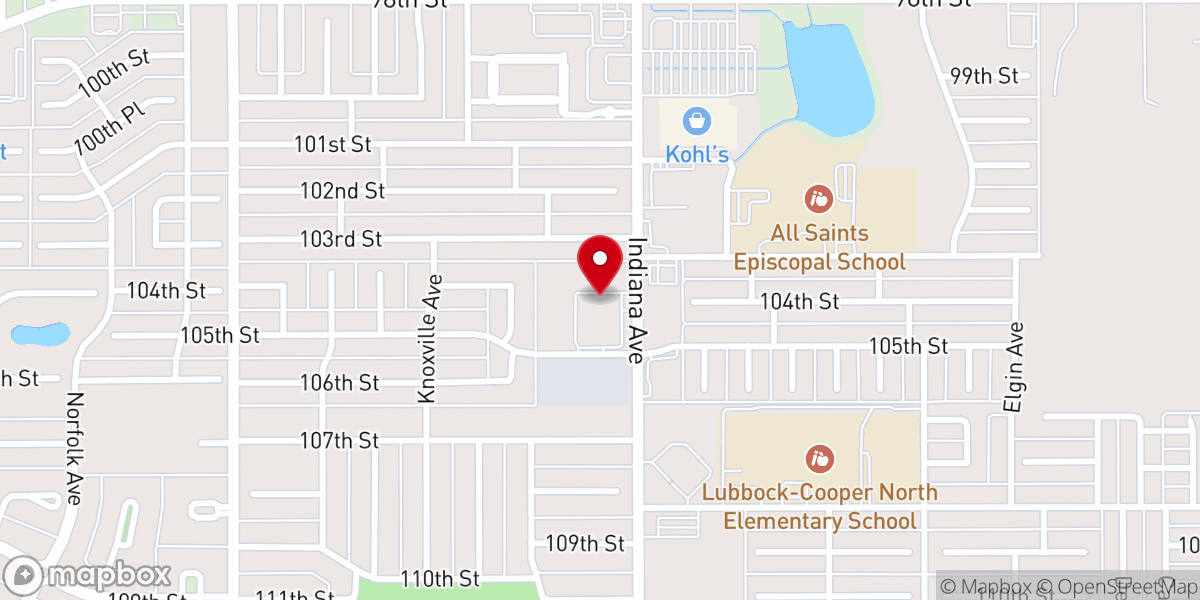 Map showing location of Aldersgate Church