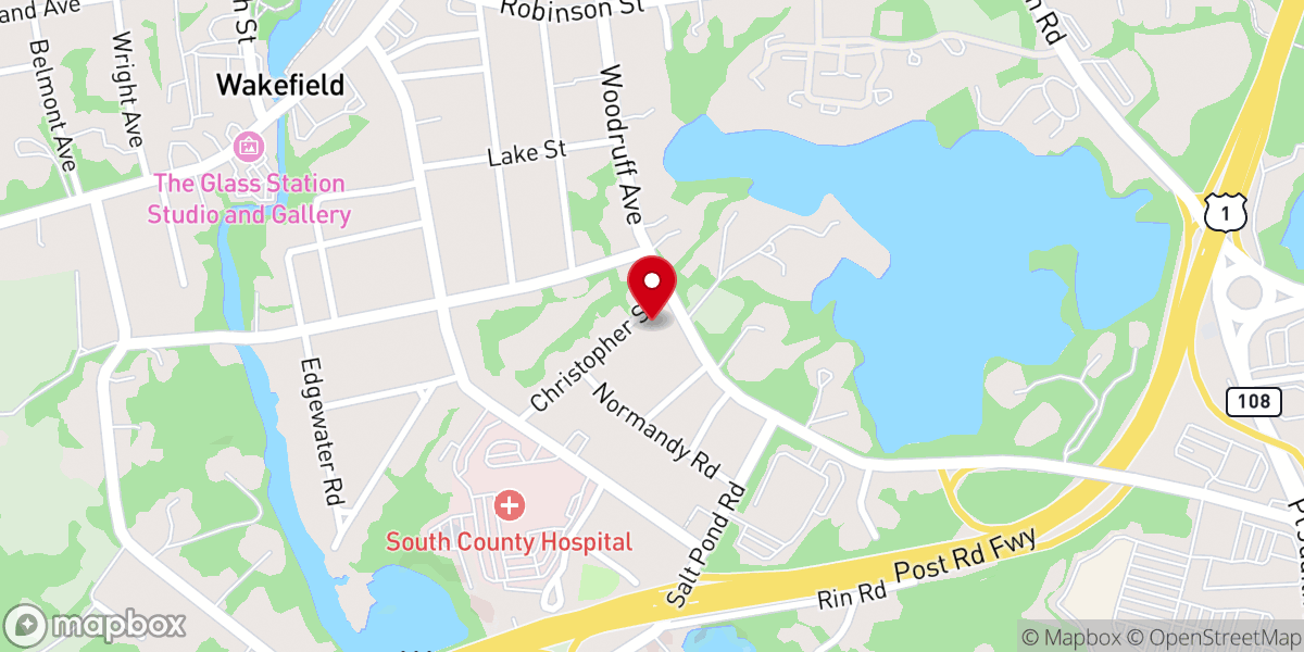 Map showing location of Sisters of Divine Providence